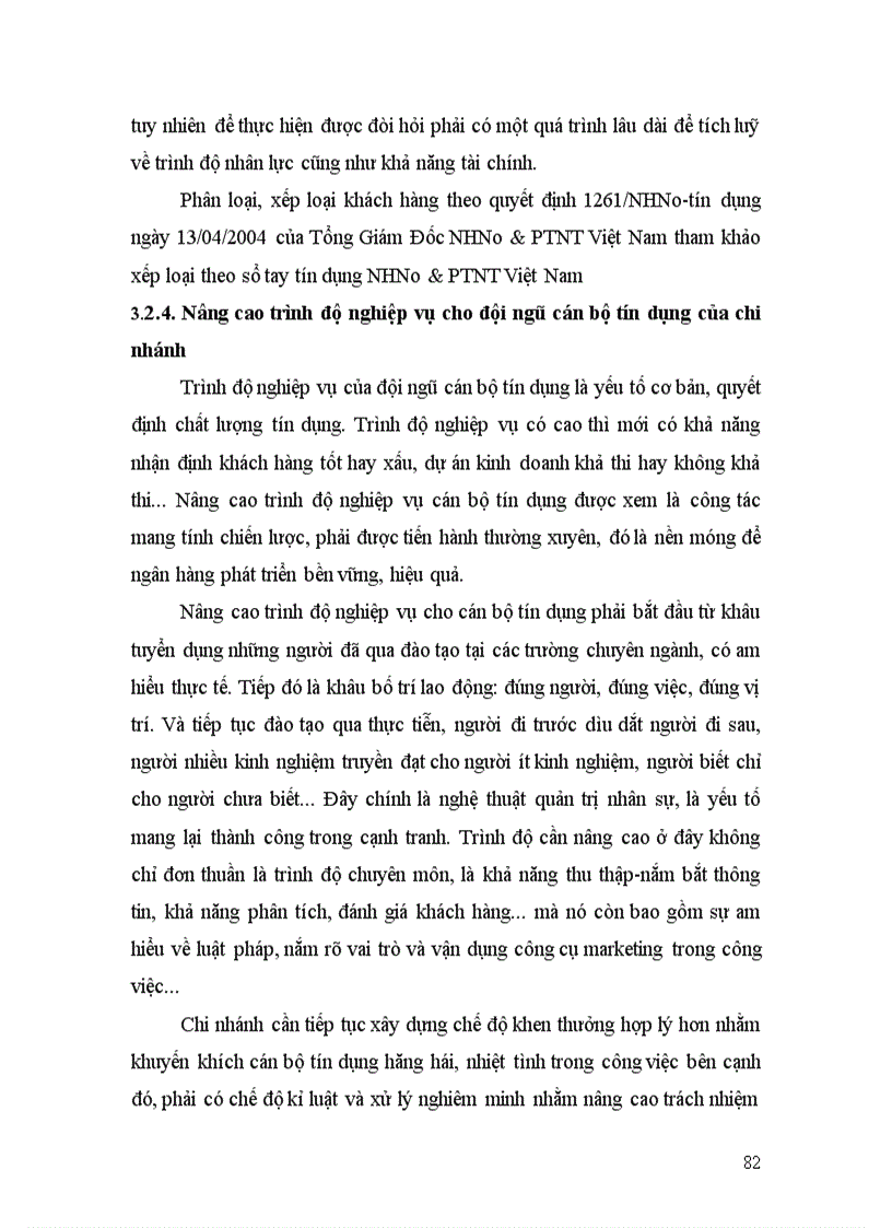 image for page Nâng cao chất lượng tín dụng tại Chi nhánh NHNo PTNT Quảng An