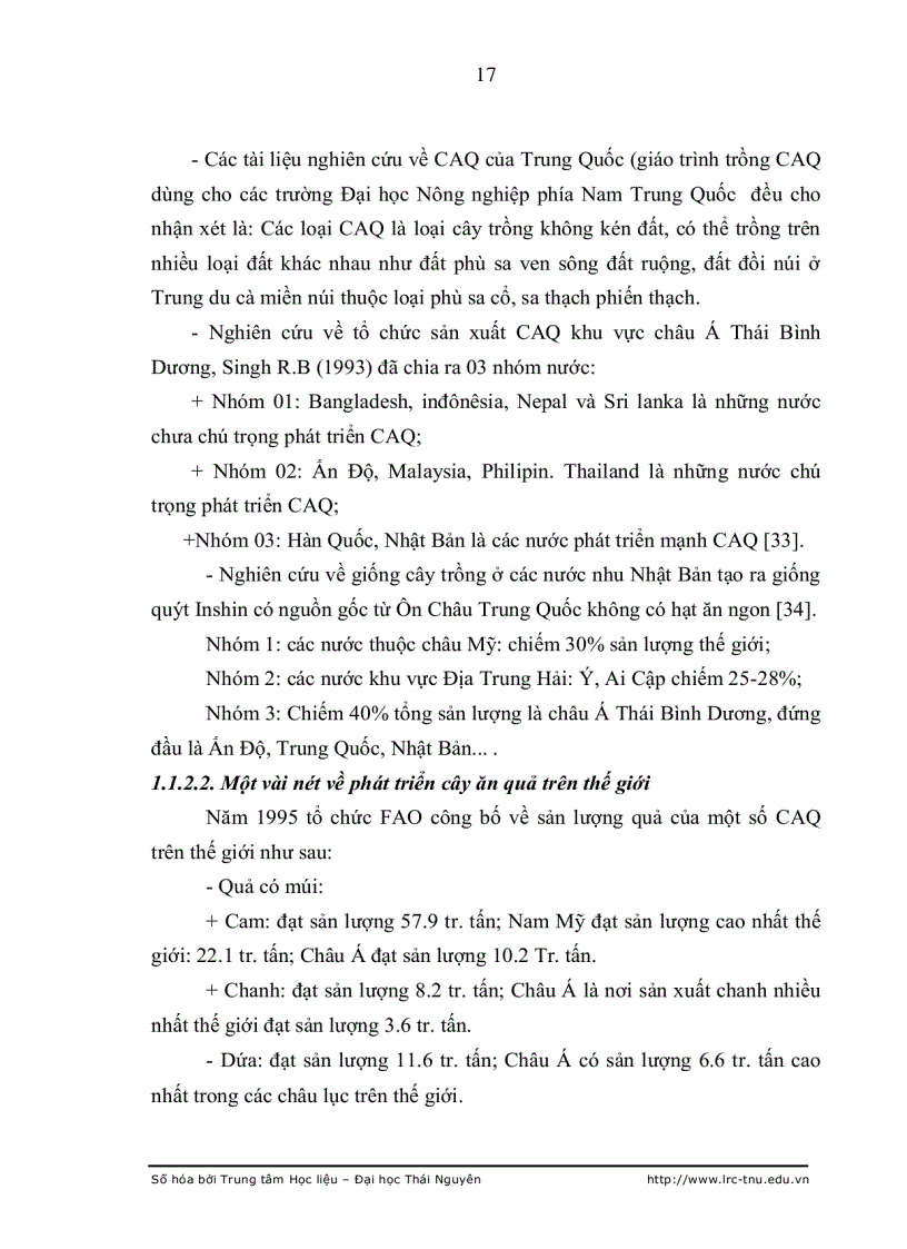 image for page Thực trạng và một số giải pháp nhằm phát triển cây ăn quả theo hướng bền vững trên địa bàn huyện Lục Ngạn tỉnh Bắc Giang