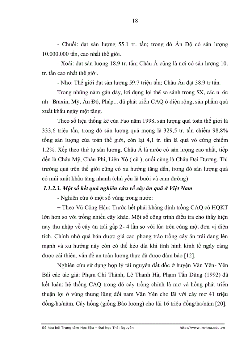 image for page Thực trạng và một số giải pháp nhằm phát triển cây ăn quả theo hướng bền vững trên địa bàn huyện Lục Ngạn tỉnh Bắc Giang