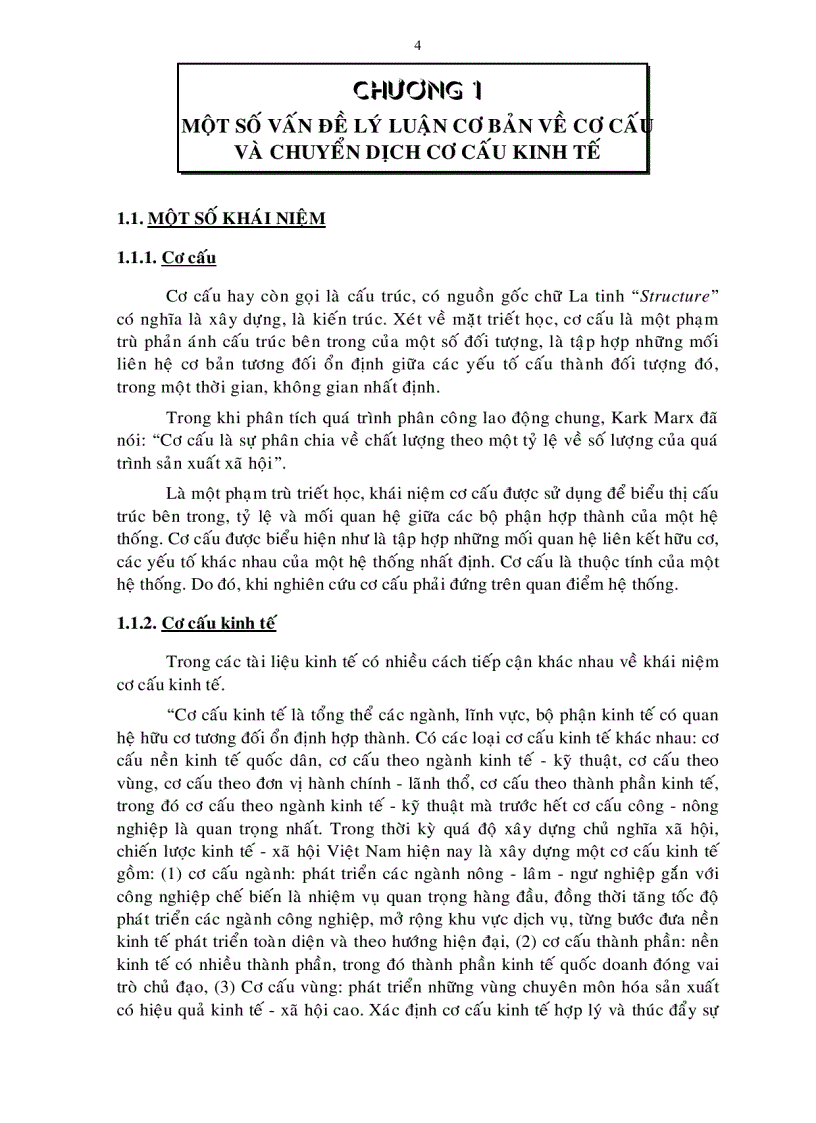 image for page Luận án tiến sỹ Phương pháp chuyển dịch cơ cấu kinh tế ngành tỉnh Trà Vinh đến năm 2015