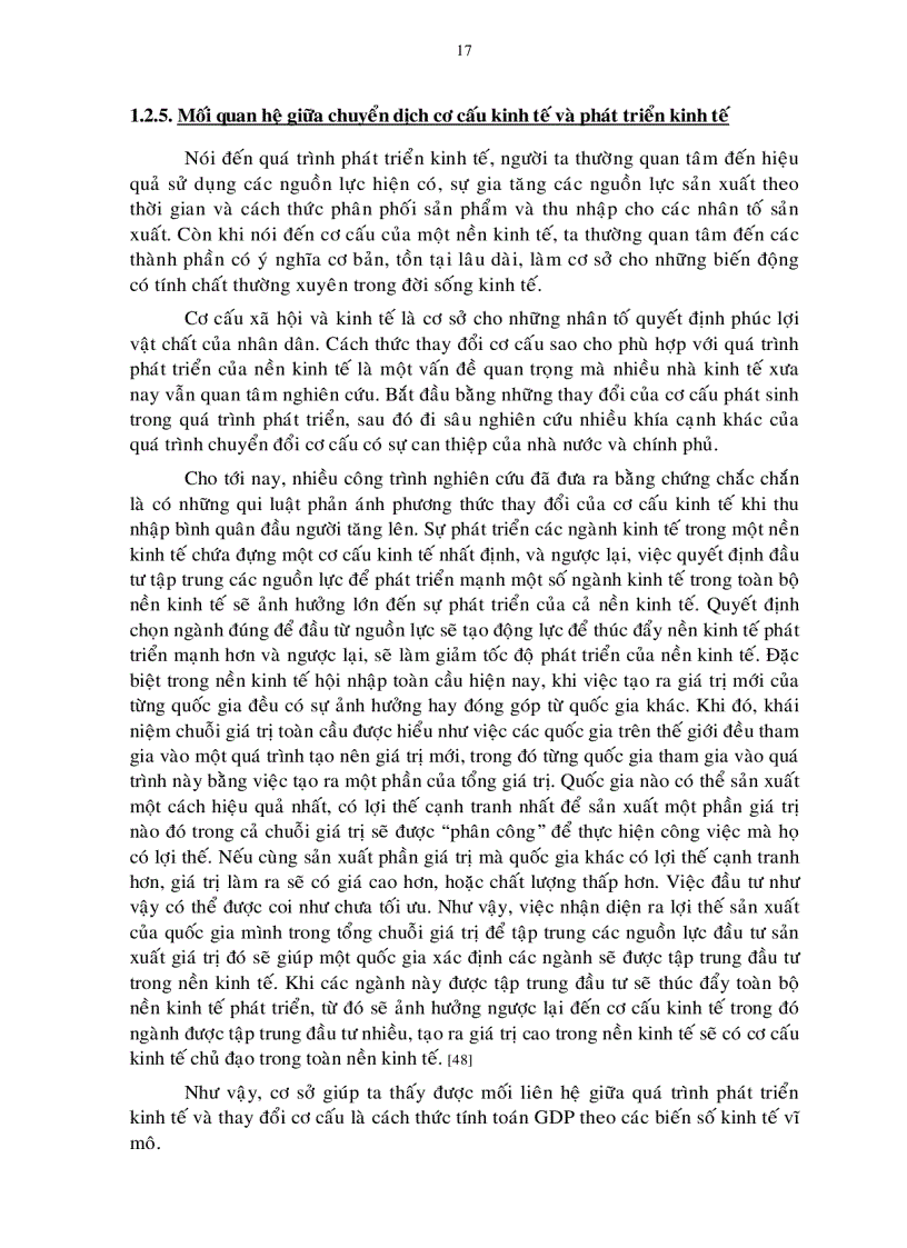 image for page Luận án tiến sỹ Phương pháp chuyển dịch cơ cấu kinh tế ngành tỉnh Trà Vinh đến năm 2015