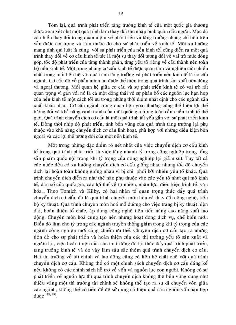 image for page Luận án tiến sỹ Phương pháp chuyển dịch cơ cấu kinh tế ngành tỉnh Trà Vinh đến năm 2015