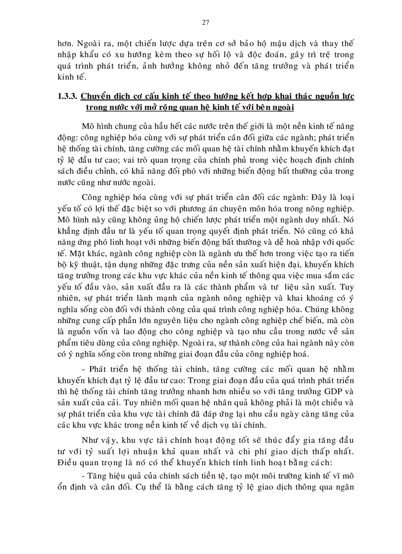 image for page Luận án tiến sỹ Phương pháp chuyển dịch cơ cấu kinh tế ngành tỉnh Trà Vinh đến năm 2015