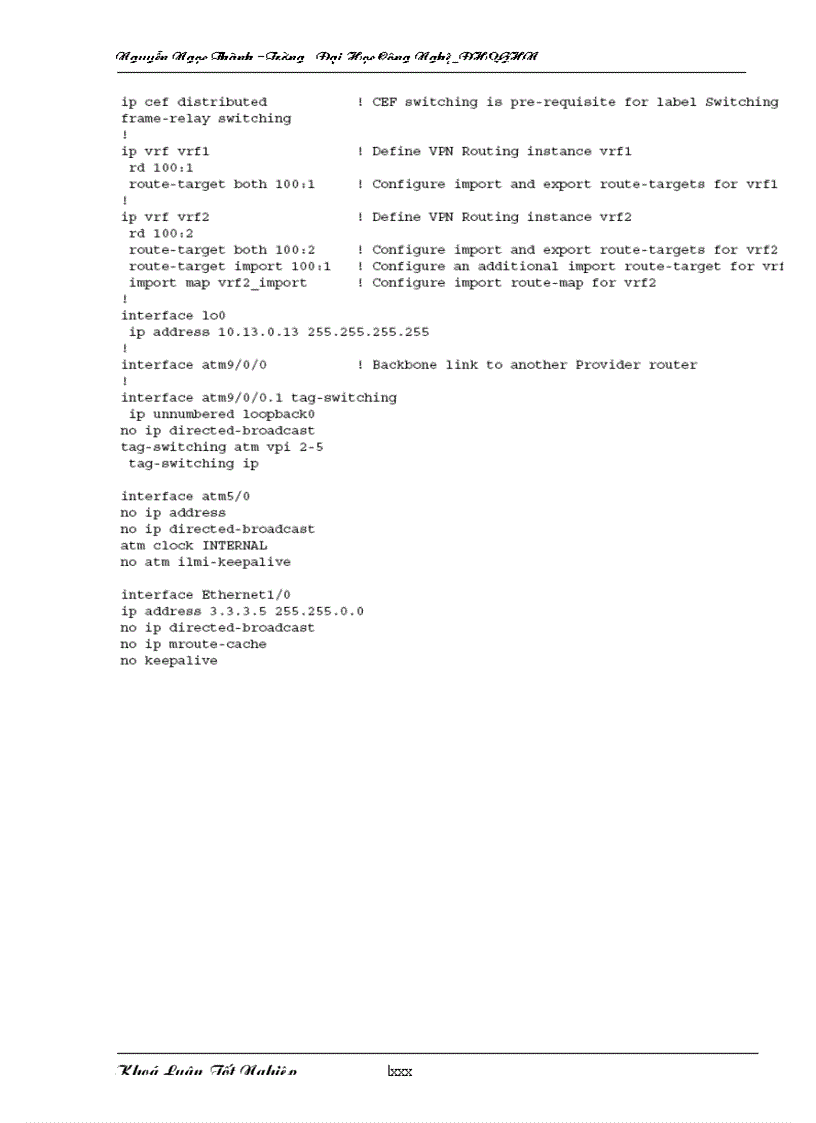 image for page Cấu hình MPLS trên thiết bị Cisco và mô phỏng
