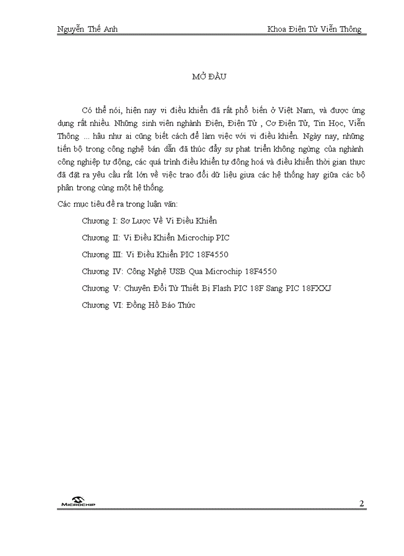 image for page Công Nghệ USB Qua Microchip 18F4550