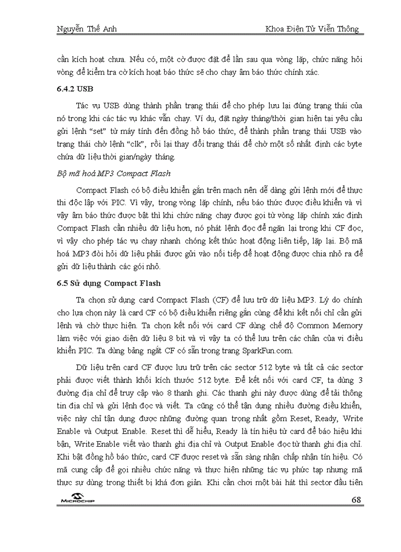 image for page Công Nghệ USB Qua Microchip 18F4550