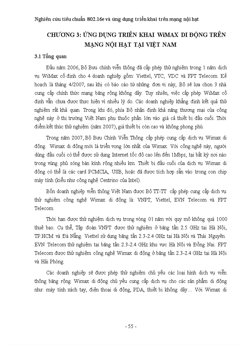 image for page Nghiên cứu tiêu chuẩn 802 16e và ứng dụng triển khai trên mạng nội hạt