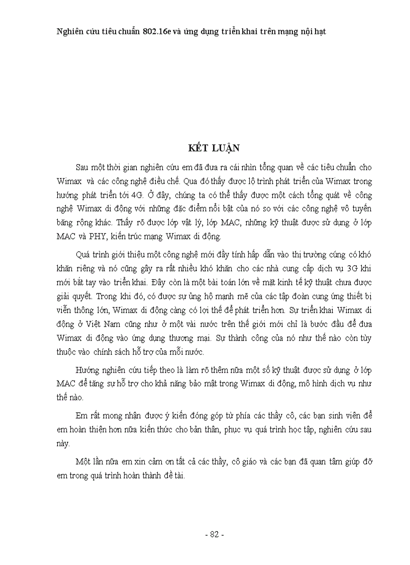image for page Nghiên cứu tiêu chuẩn 802 16e và ứng dụng triển khai trên mạng nội hạt