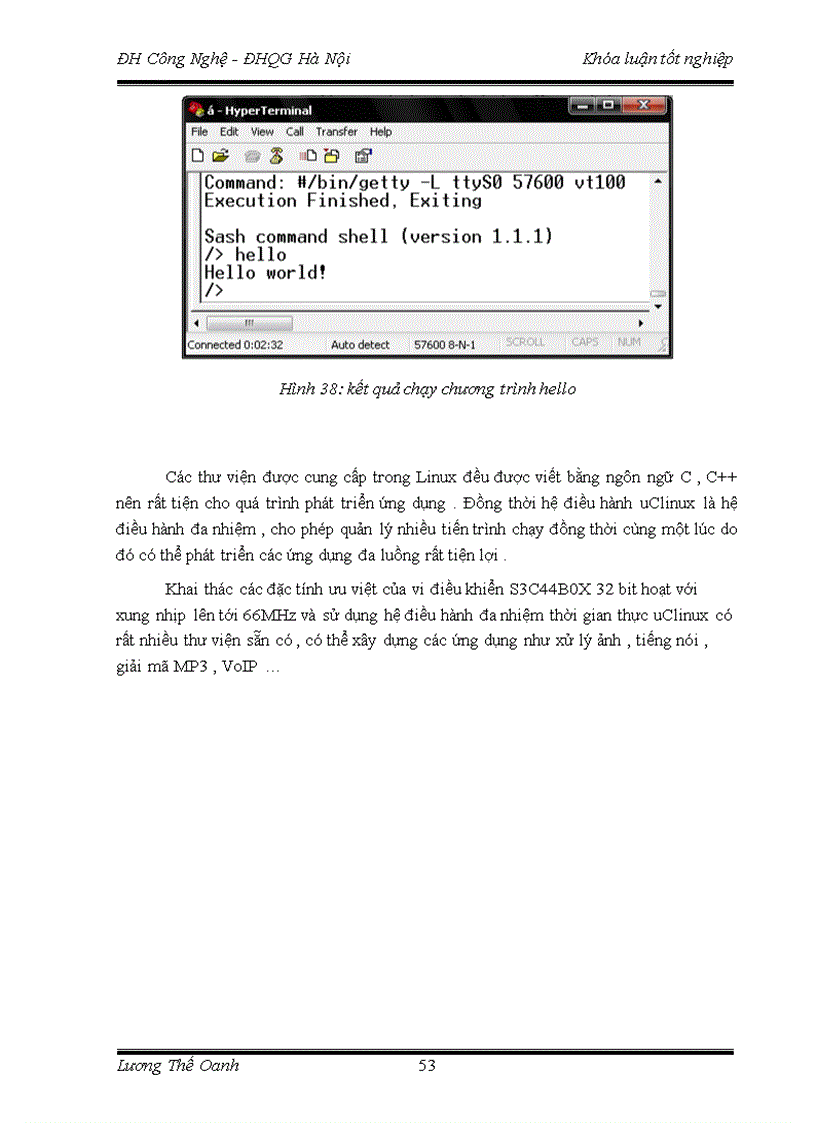 image for page Ứng dụng hệ điều hành mã nguồn mở uClinux