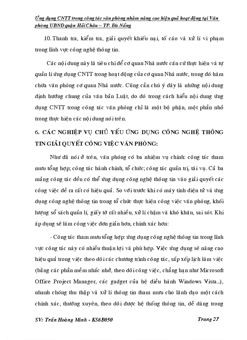 image for page Ứng dụng CNTT trong công tác văn phòng nhằm nâng cao hiệu quả hoạt động tại Văn phòng UBND quận Hải Châu TP Đà Nẵng