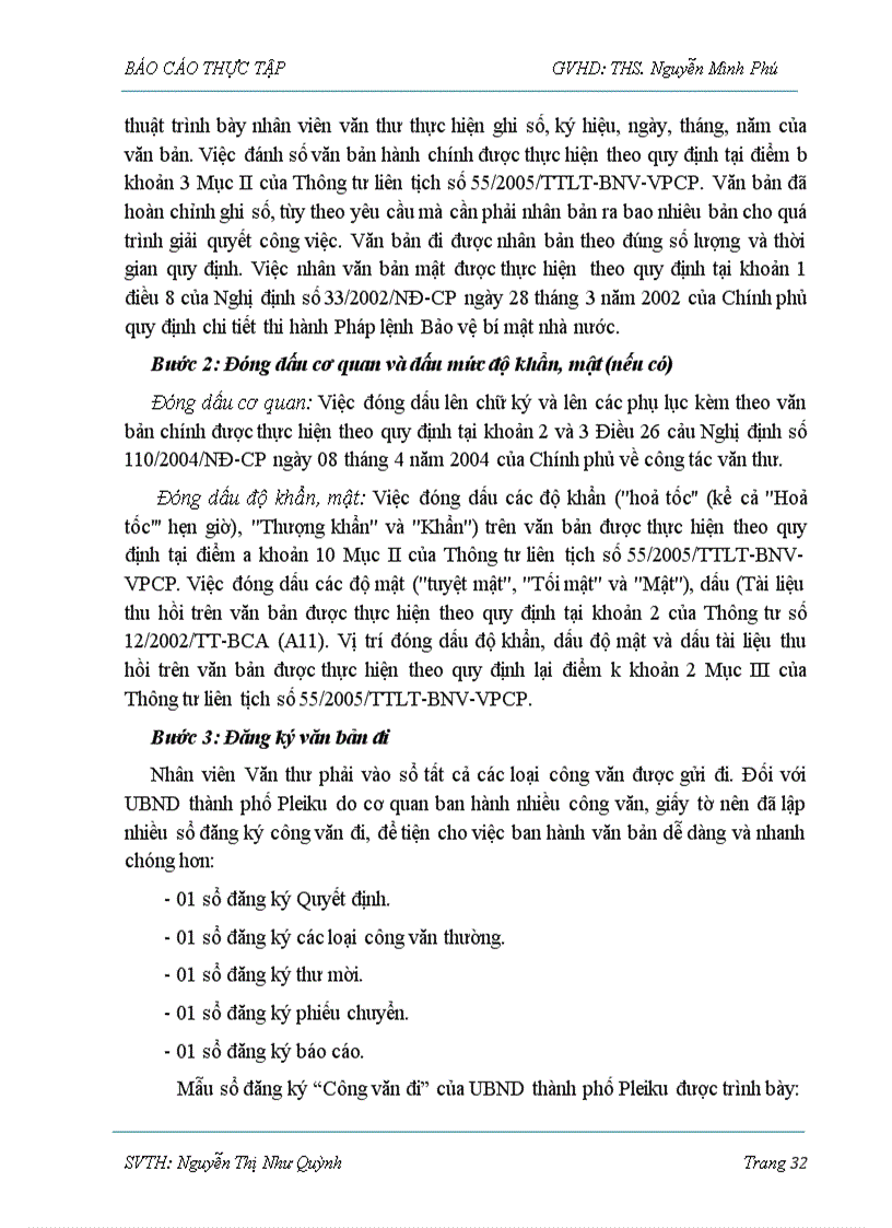 image for page Soạn thảo và quản lý văn bản tại Văn phòng UBND thành phố Pleiku