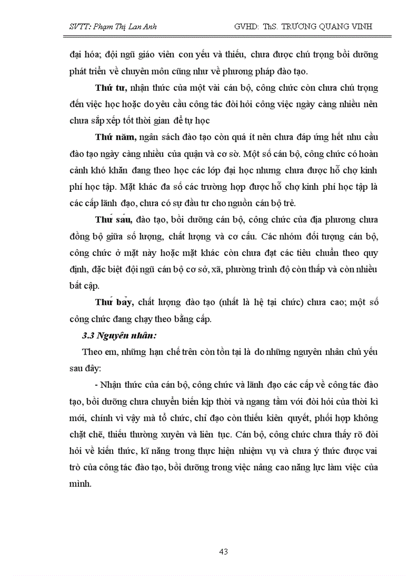 image for page Công tác đào tạo bồi dưỡng cán bộ công chức tại quận Gò Vấp Tp HCM