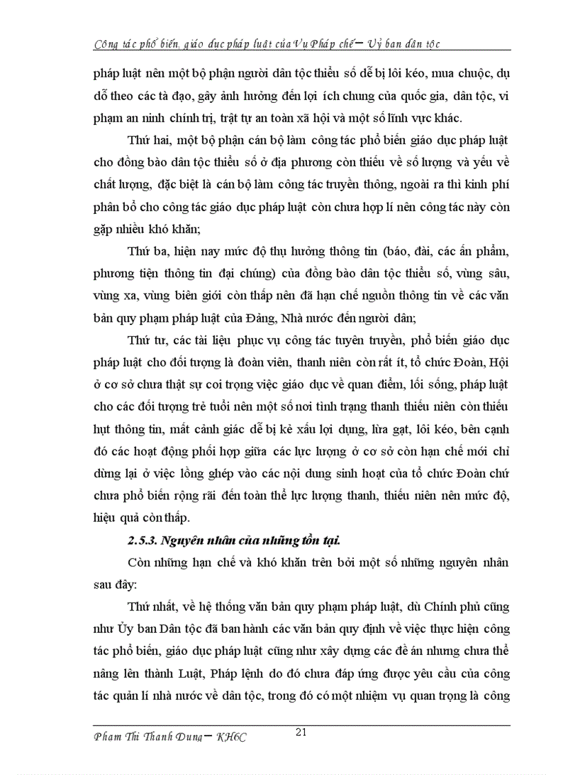 image for page Công tác phổ biến giáo dục pháp luật của vụ pháp chế ủy ban dân tộc