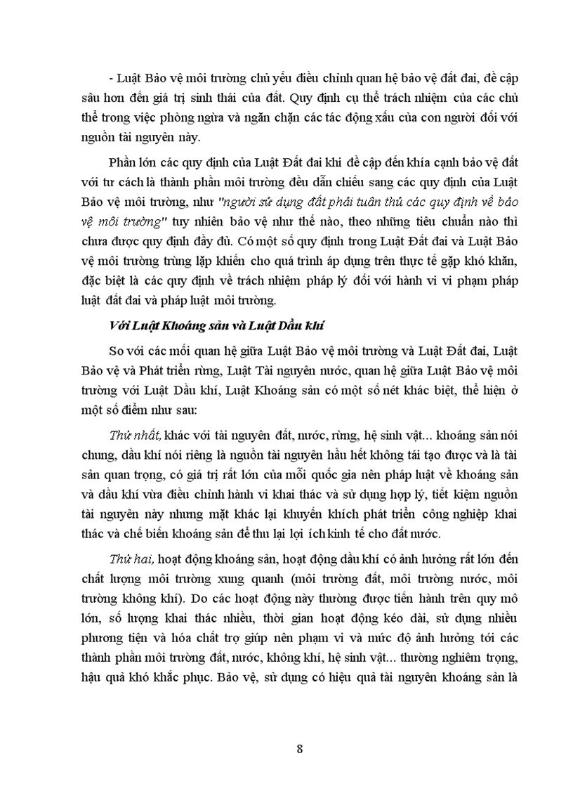 image for page Báo cáo rà soát đánh giá pháp luật môi trường đất