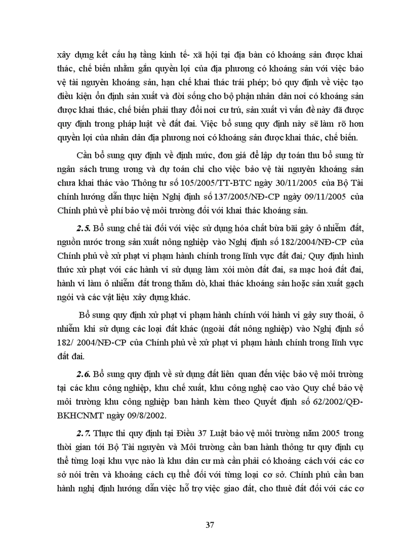image for page Báo cáo rà soát đánh giá pháp luật môi trường đất