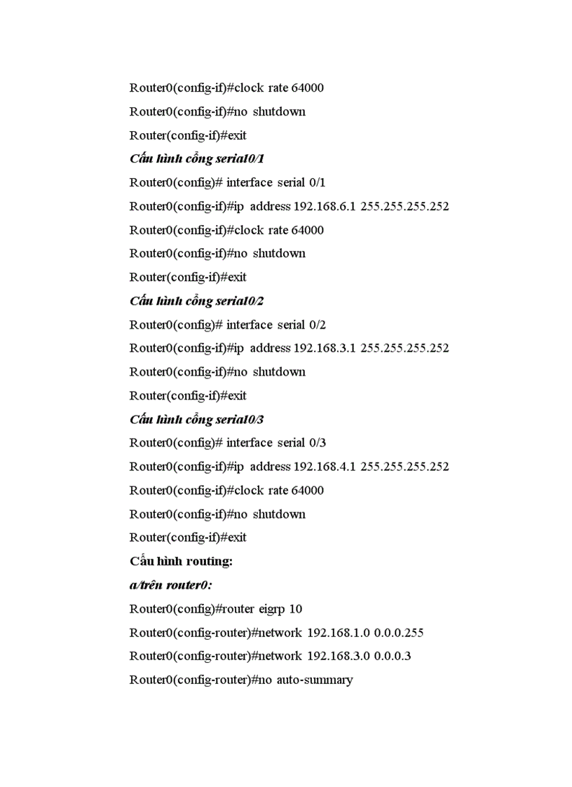 image for page Nghiên cứu các giao thức định tuyến RIP EIGRP OSPF và cấu hình