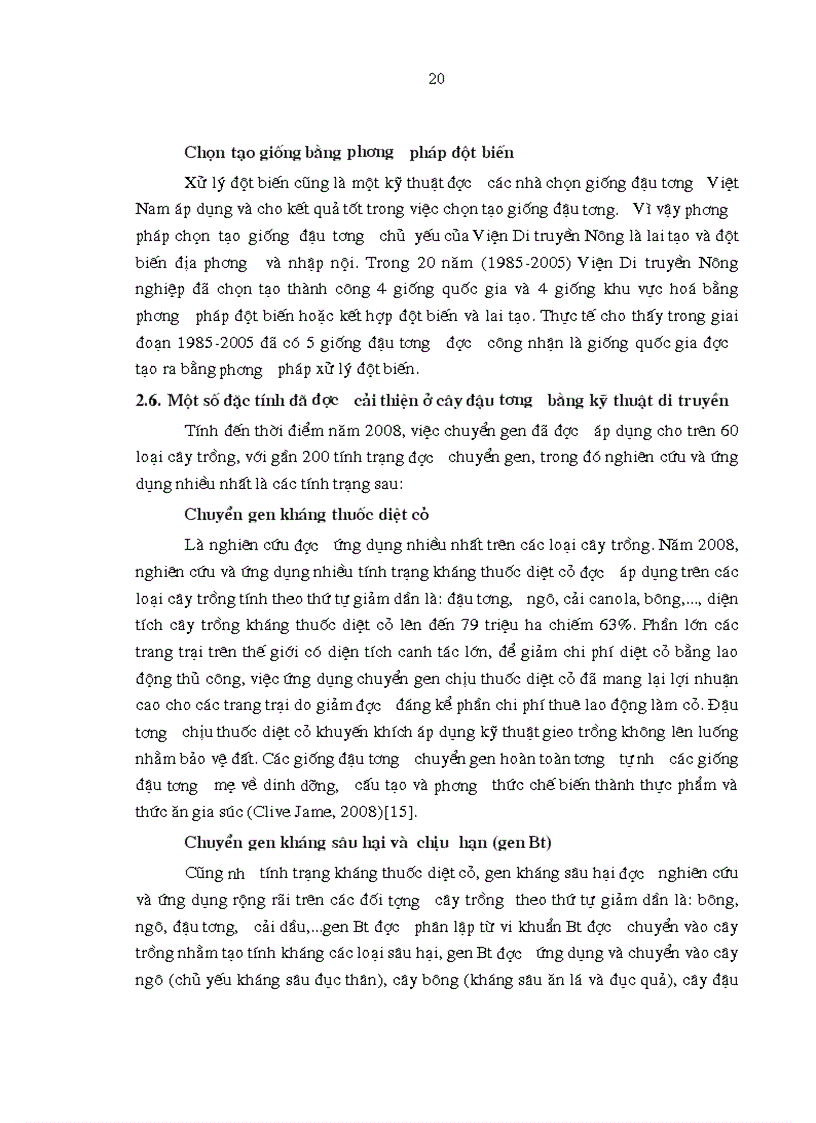 image for page Chuyển gen chịu hạn ở đậu tương