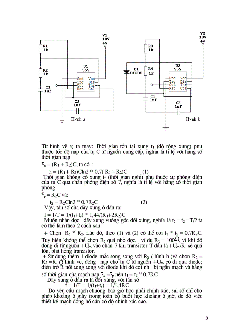 image for page Thiết kế mạch chuông tự động
