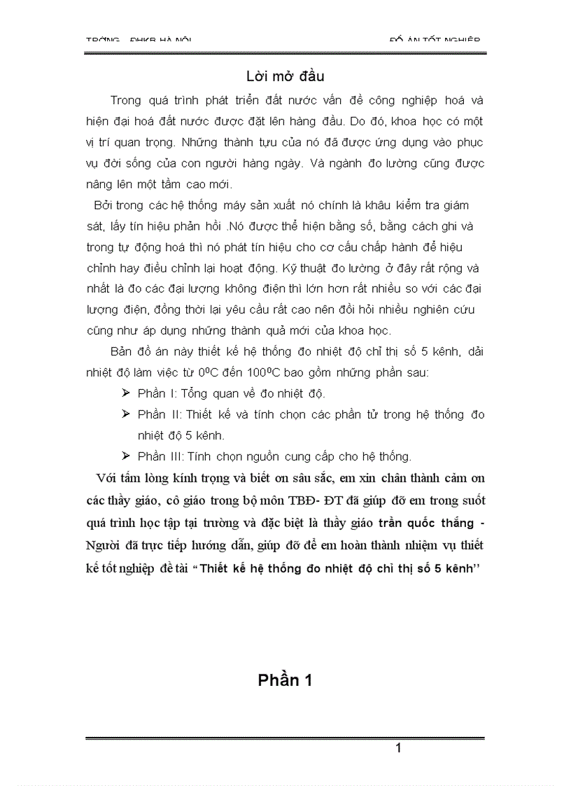 image for page Thiết kế hệ thống đo nhiệt độ chỉ thị số 5 kênh