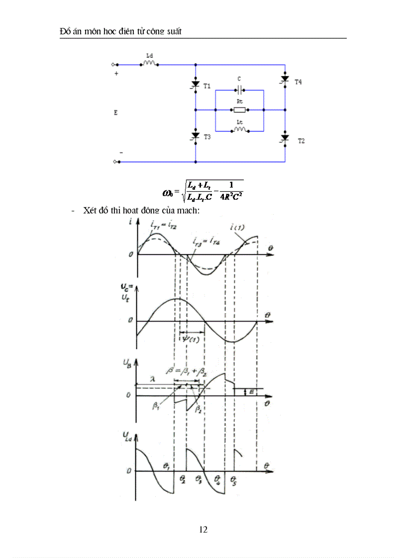 image for page Thiết kế phần nghịch lưu của bộ nguồn cho lò tôi thép