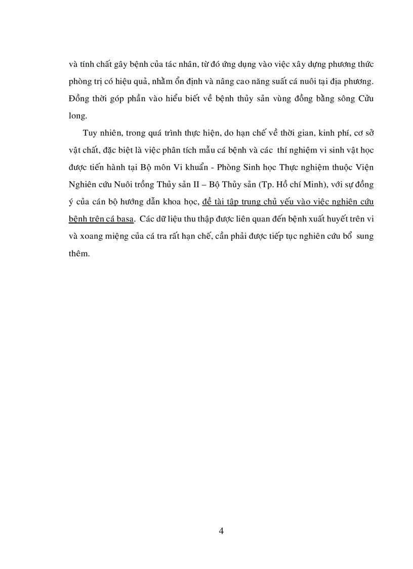 image for page Nghiên Cứu Bệnh Xuất Huyết Trên Vi Xoang Miệng Cá Basa Pangasius Bocourti Nuôi Bè Tại An Giang