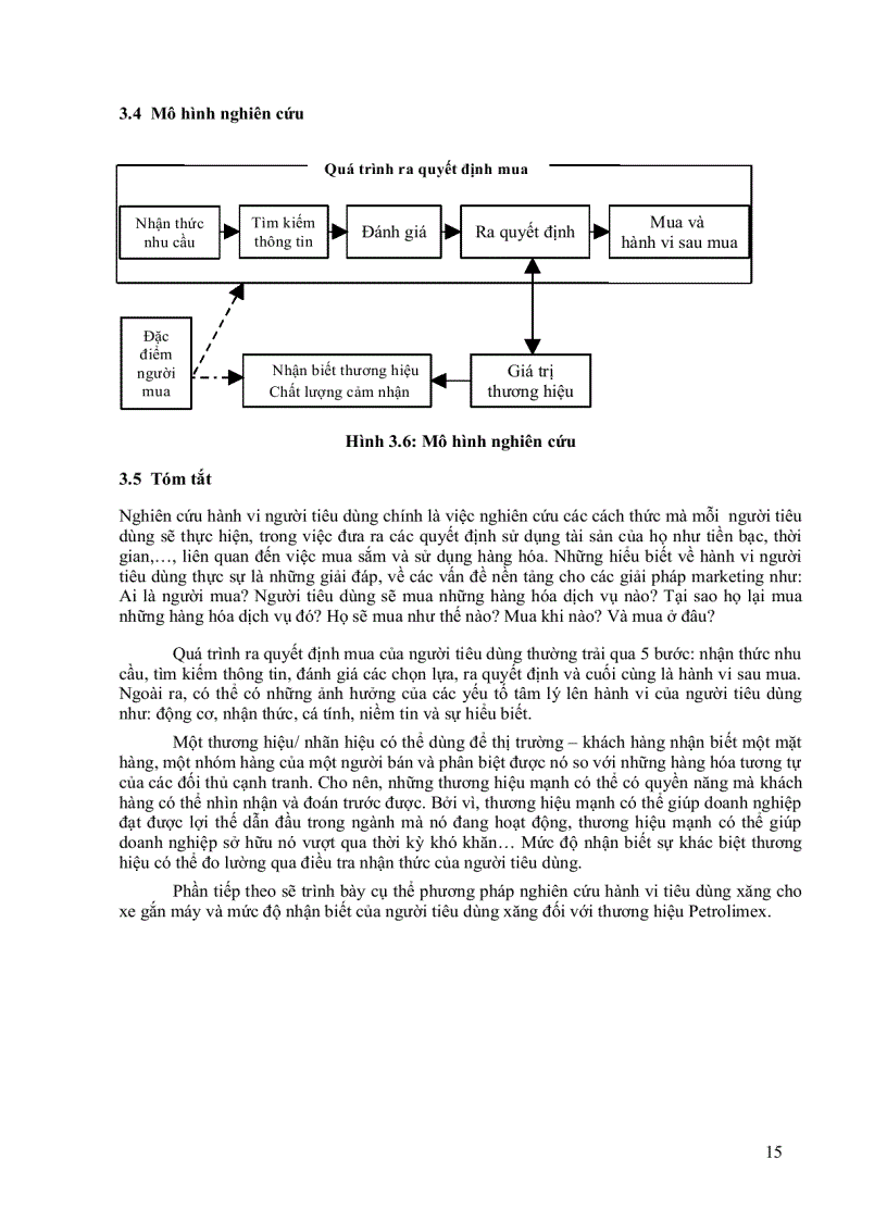 image for page Hành vi tiêu dùng nhiên liệu của người đi xe gắn máy và sự nhận biết thương hiệu Petrolimex