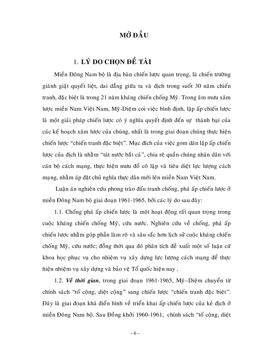 image for page Phong trào đấu tranh chống phá ấp chiến luợc ở miền Đông Nam Bộ 1961 1965