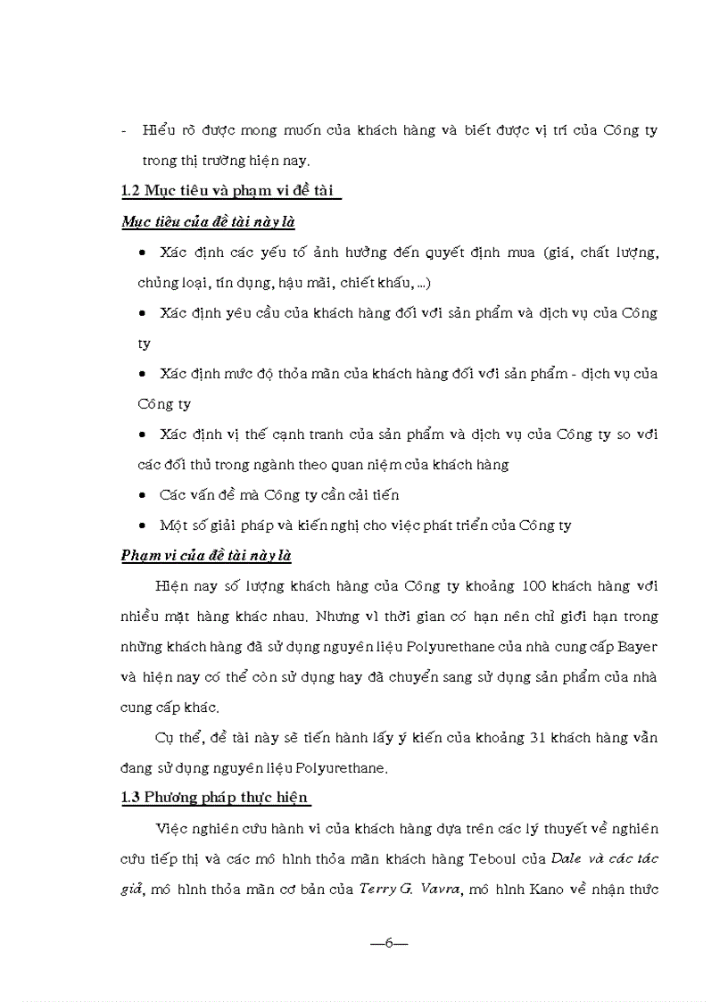image for page Nghiên cứu hành vi khách hàng đối với sản phẩm và dịch vụ của Công ty Tam Trầnghiên cứu hành vi khách hàng đối với sản phẩm và dịch vụ của Công ty Tam Trần