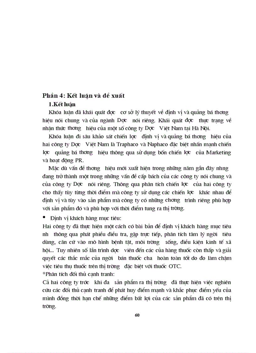 image for page Khảo sát chiến lược định vị và quảng bá thương hiệu của một số doanh nghiệp Dược Việt Nam