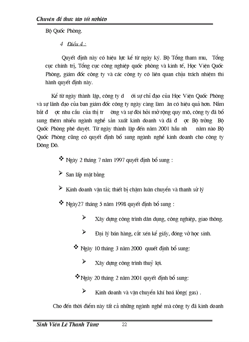 image for page Hoàn thiện công tác tuyển mộ tuyển chọn tại công ty Đông Đô Bộ Quốc phòng