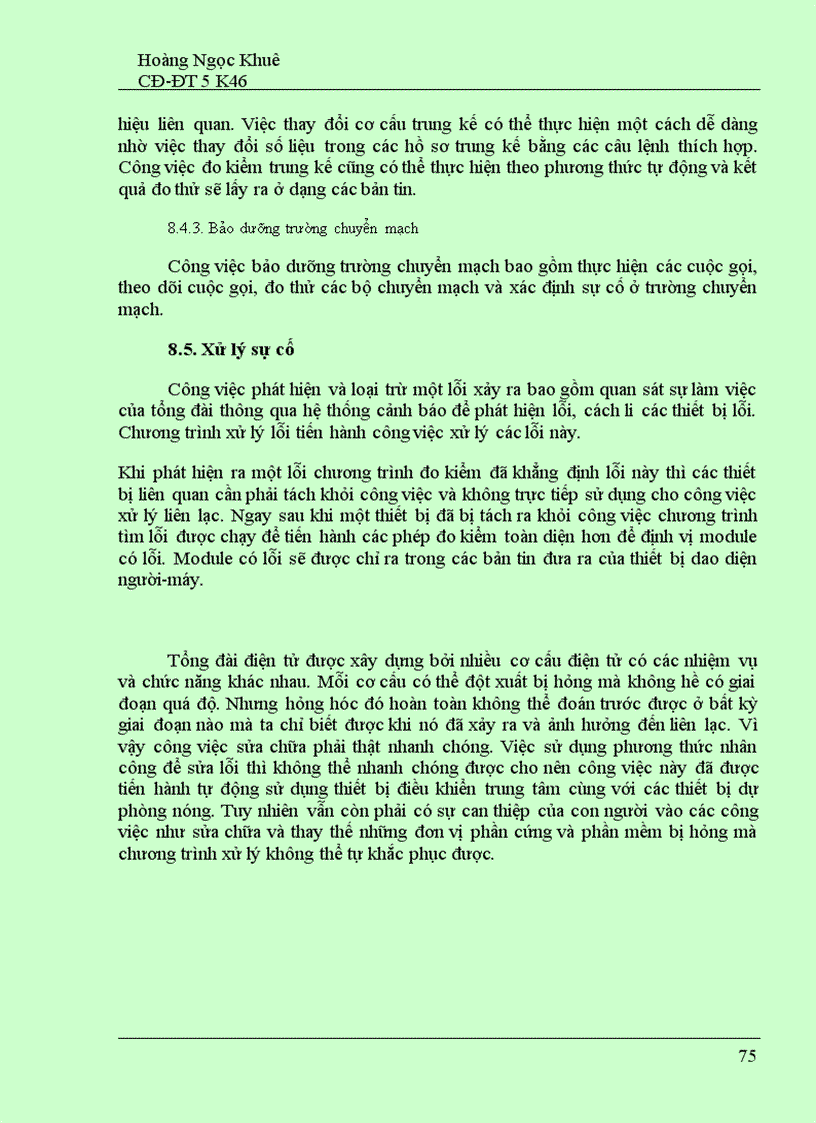 image for page Kỹ thuật chuyển mạch và tổng đài điện tử SPC