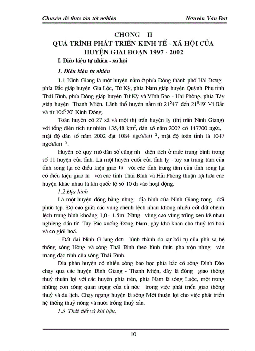 image for page Định hướng giải pháp thực hiện chuyển dịch cơ cấu kinh tế xã hội huyện Ninh Giang Hải Dương đến năm 2010