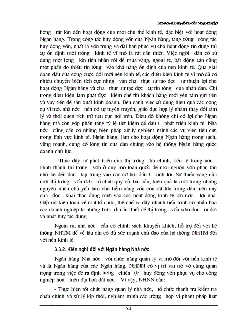 image for page Thực trạng và giải pháp huy động vốn tại chi nhánh NHNo PTNT Hải phòng