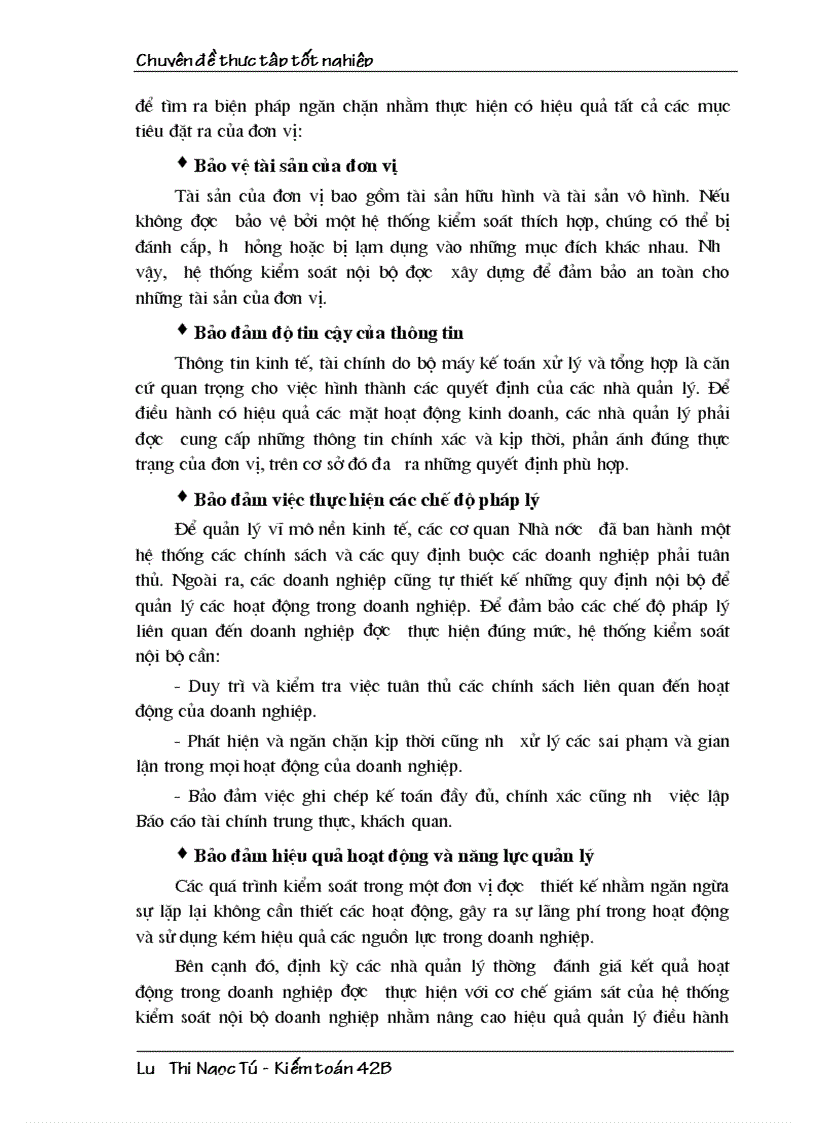 image for page Đánh giá hệ thống kiểm soát nội bộ trong kiểm toán Báo cáo tài chính tại chi nhánh Công ty Kiểm toán và Tư vấn tài chính kế toán Sài Gòn AFC