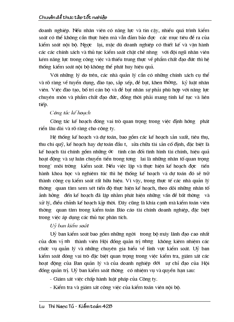image for page Đánh giá hệ thống kiểm soát nội bộ trong kiểm toán Báo cáo tài chính tại chi nhánh Công ty Kiểm toán và Tư vấn tài chính kế toán Sài Gòn AFC