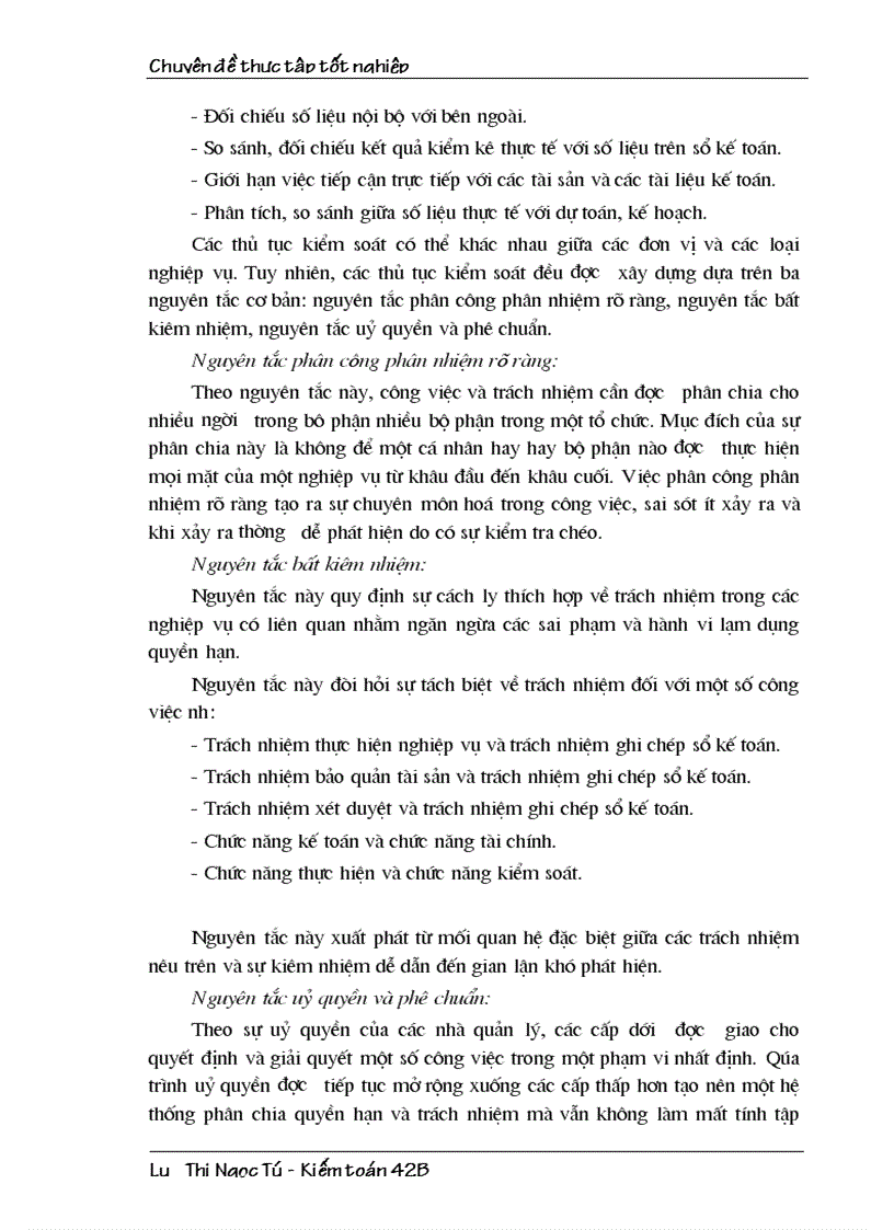 image for page Đánh giá hệ thống kiểm soát nội bộ trong kiểm toán Báo cáo tài chính tại chi nhánh Công ty Kiểm toán và Tư vấn tài chính kế toán Sài Gòn AFC