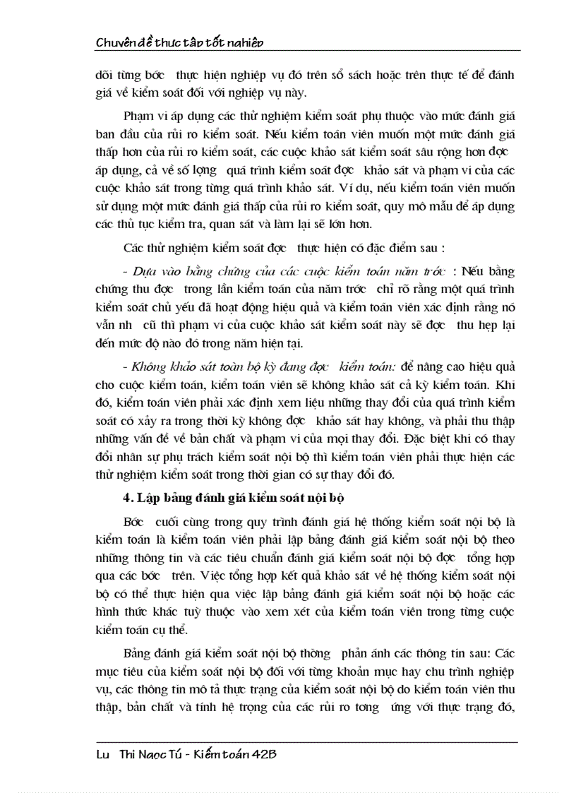 image for page Đánh giá hệ thống kiểm soát nội bộ trong kiểm toán Báo cáo tài chính tại chi nhánh Công ty Kiểm toán và Tư vấn tài chính kế toán Sài Gòn AFC