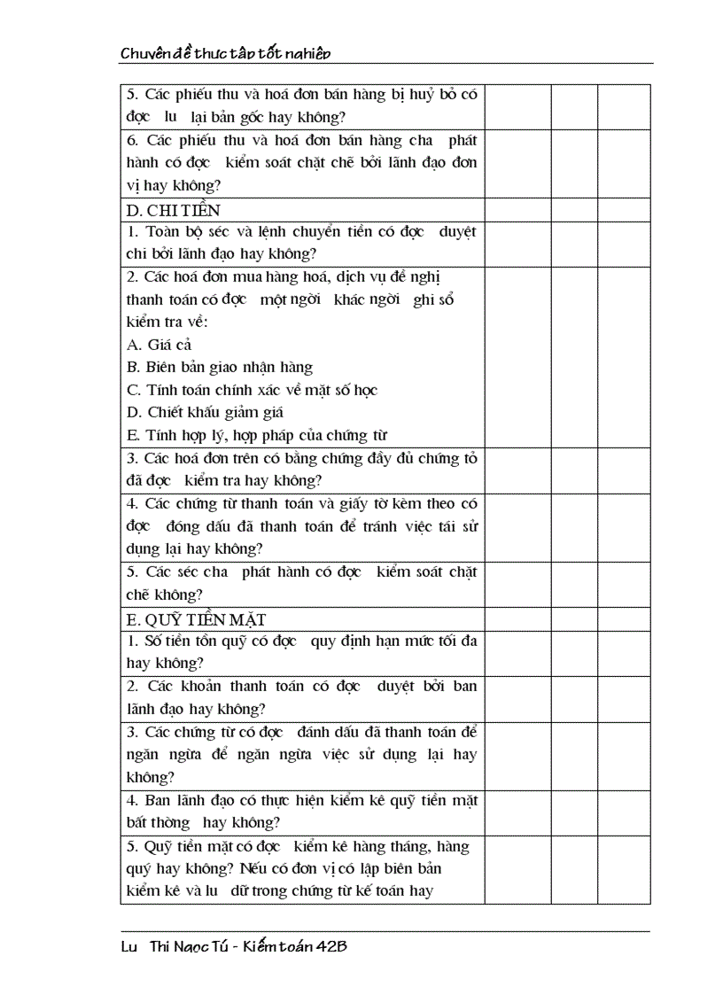 image for page Đánh giá hệ thống kiểm soát nội bộ trong kiểm toán Báo cáo tài chính tại chi nhánh Công ty Kiểm toán và Tư vấn tài chính kế toán Sài Gòn AFC