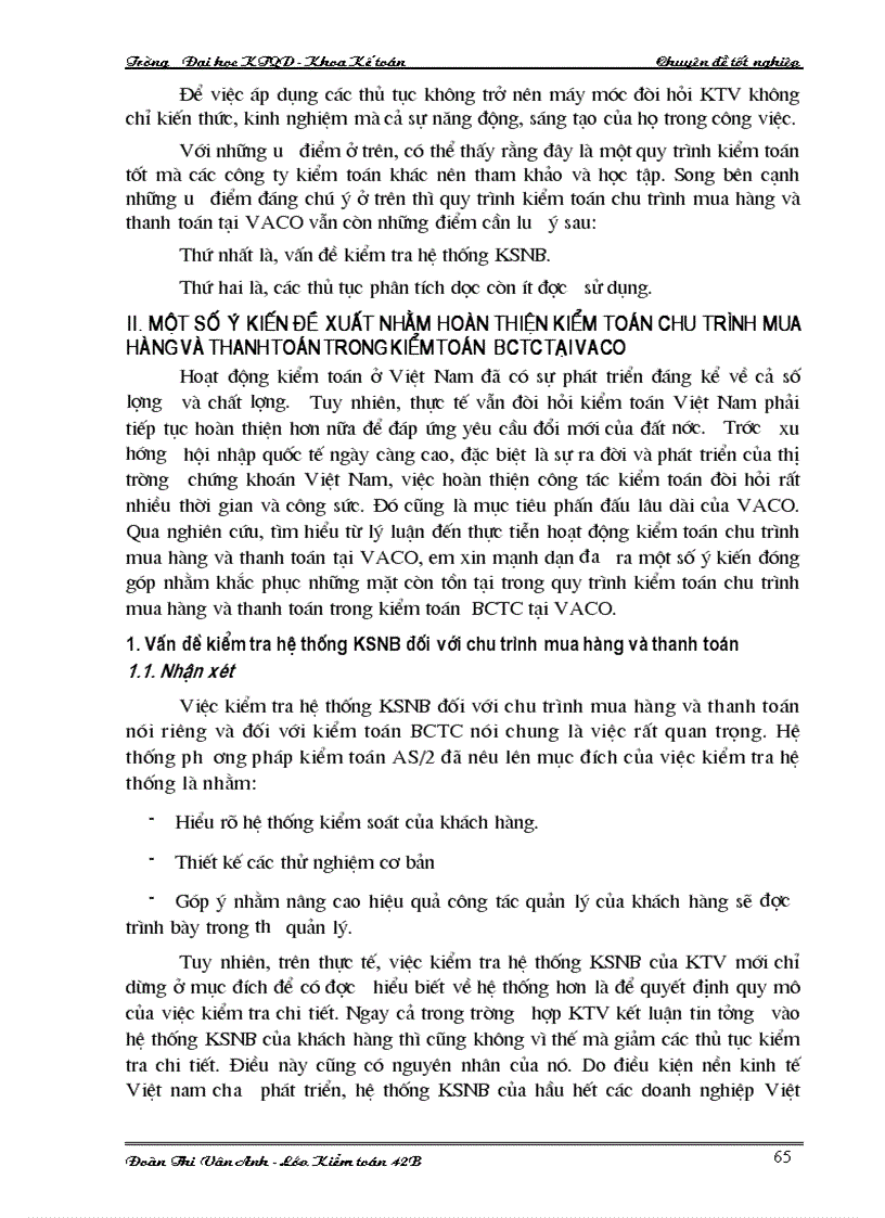 image for page Tìm hiểu qui trình kiểm toán chu trình mua hàng thanh toán trong kiểm toán báo cáo tài chính do VACO thực hiện