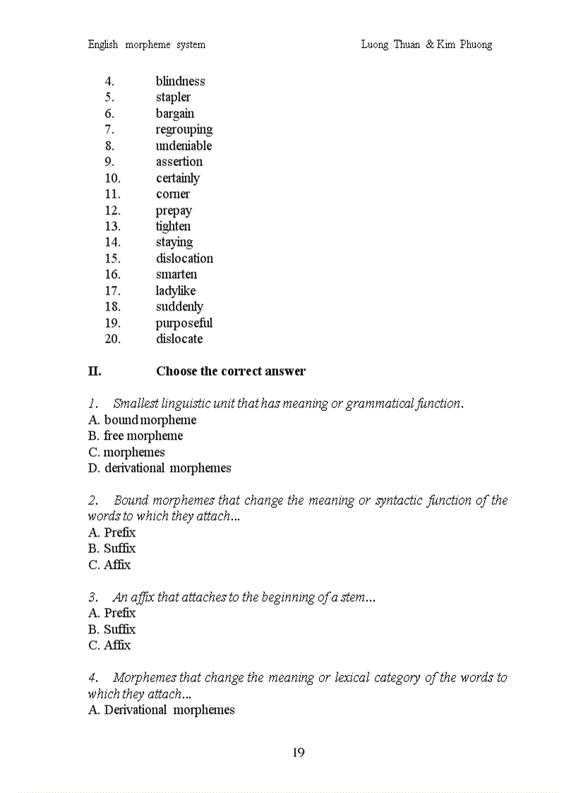 image for page Acomparison between English and Vietnamese morpheme system