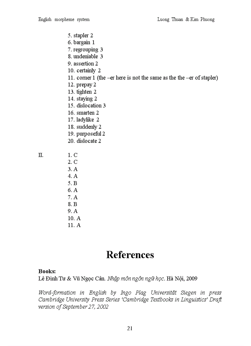 image for page Acomparison between English and Vietnamese morpheme system