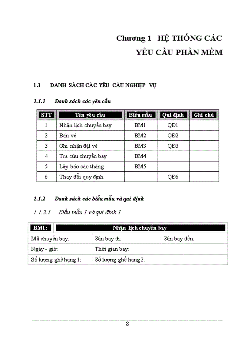image for page Đề Tài Quản Lý Bán Vé Máy Bay