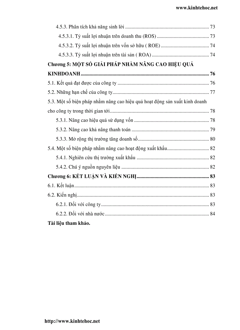 image for page Phân tích hiệu quả hoạt động kinh doanh Công ty cổ phần thủy sản Minh Hải