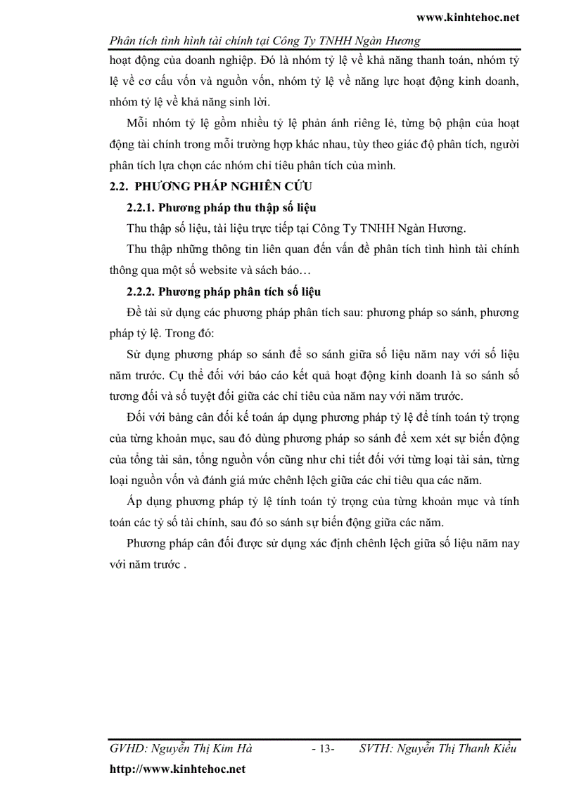 image for page Phân tích tình hình tài chính tại công ty trách nhiệm hữu hạn Ngàn Hương Cân Thơ