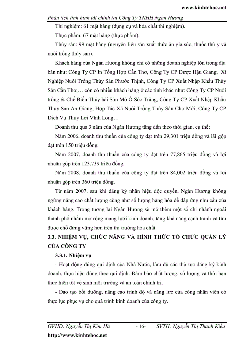 image for page Phân tích tình hình tài chính tại công ty trách nhiệm hữu hạn Ngàn Hương Cân Thơ