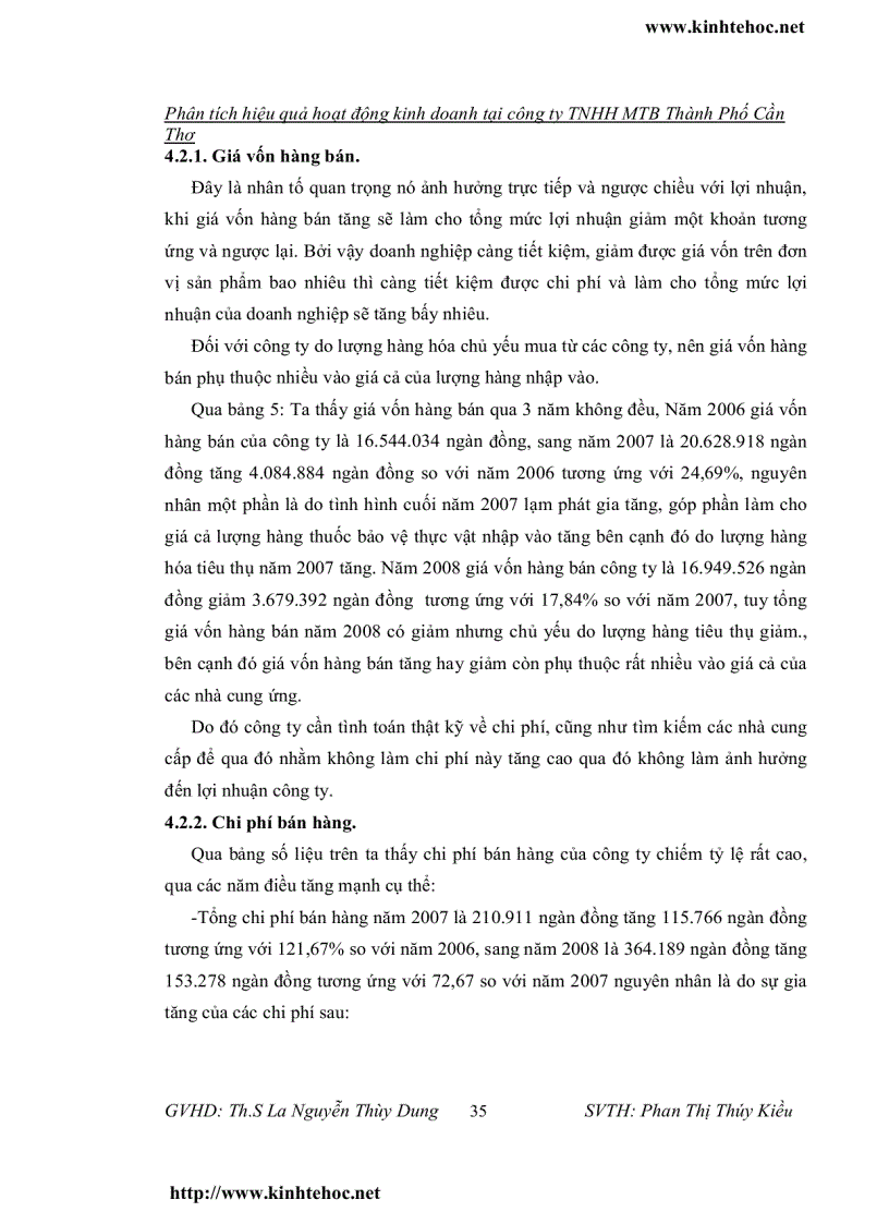 image for page Phân tích hiệu quả hoạt động kinh doanh tại công ty TNHH MTB Thành Phố Cần Thơ