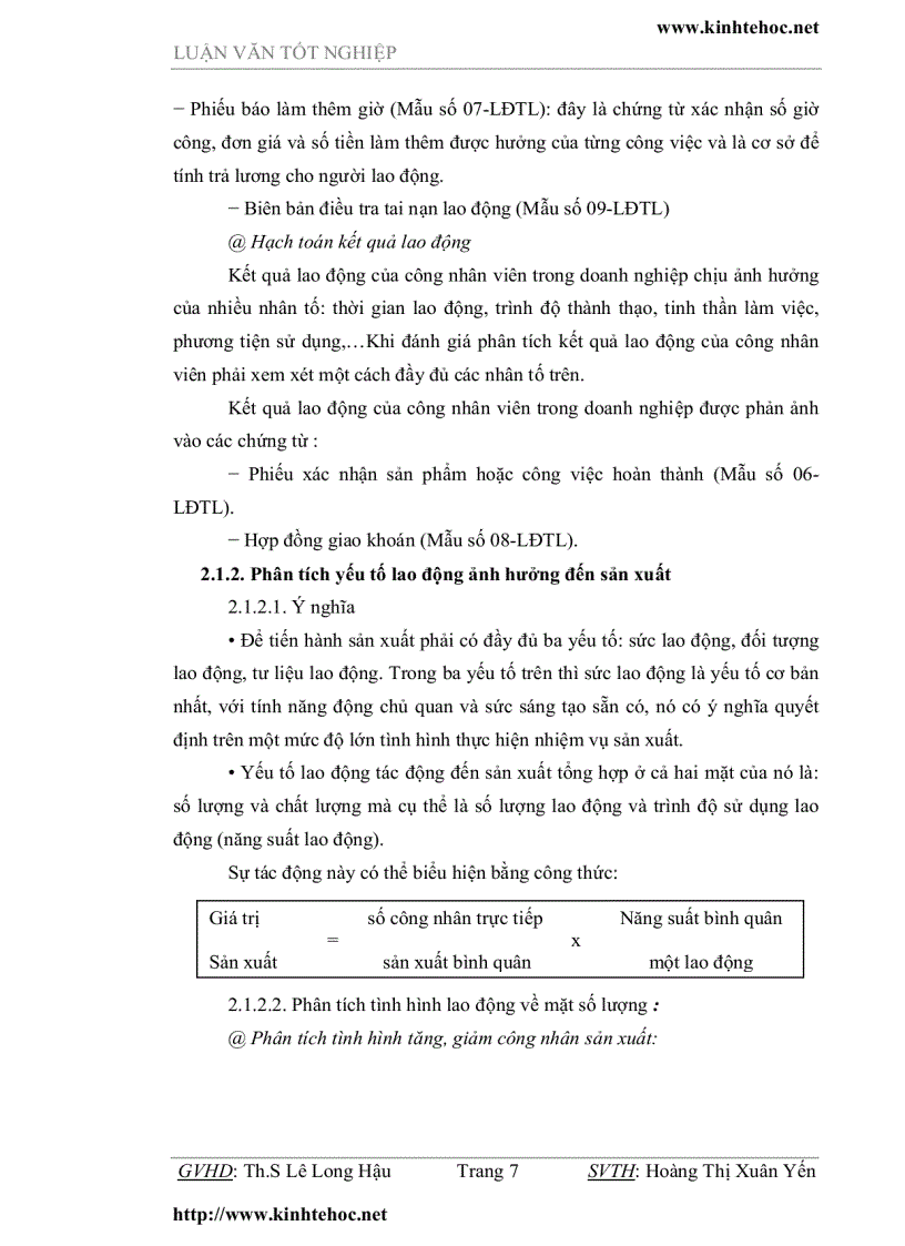 image for page Phân tích tình hình lao động tiền lương và các nhân tố ảnh hưởng đến chi phí lương tại công ty Cổ Phần Thuỷ Sản Cafatex
