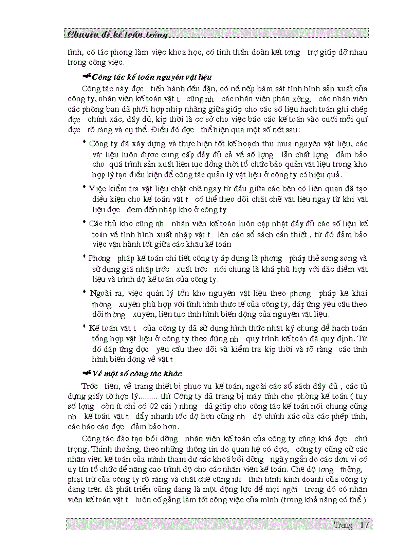 image for page Hoàn thiện công tác kế toán vật liệu tại công ty TNHH khoá Bảo An