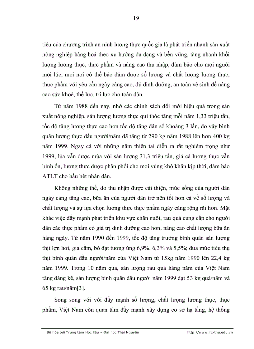 image for page Đánh giá ảnh hưởng của việc sử dụng các nguồn lực tự nhiên trong hộ gia đình tới thu nhập và an toàn lương thực của hộ nông dân huyện Định Hoá tỉnh Thái Nguyên