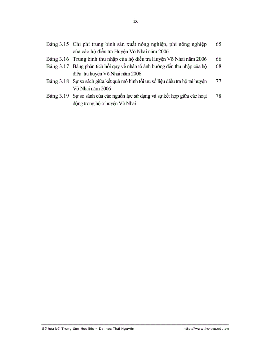 image for page Nguồn lực và vấn đề nghèo đói của hộ nông dân Huyện Võ Nhai Tỉnh Thái Nguyên